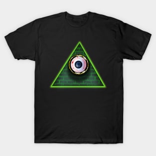 Evil Eye - Distressed Illuminati All Seeing Eye T-Shirt